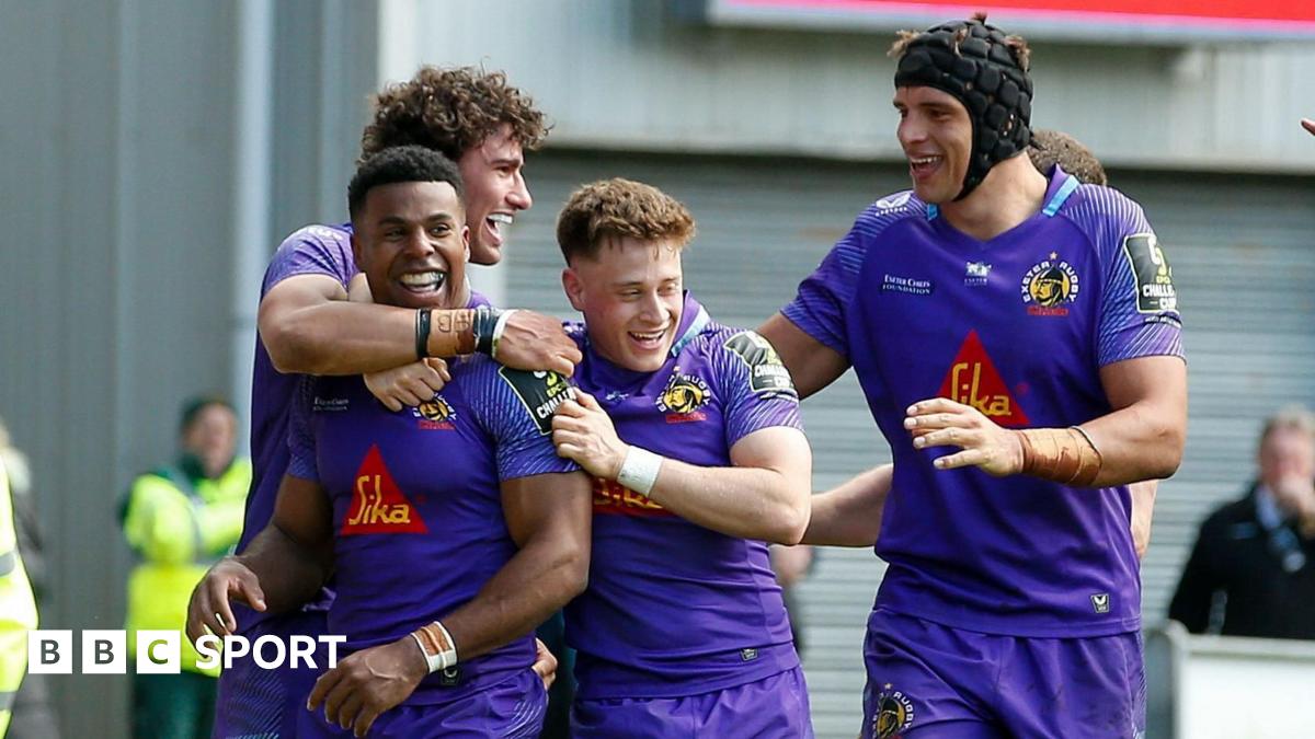 ECPR Challenge Cup: Exeter 31-21 Munster - Feyi-Waboso stars as Chiefs march on