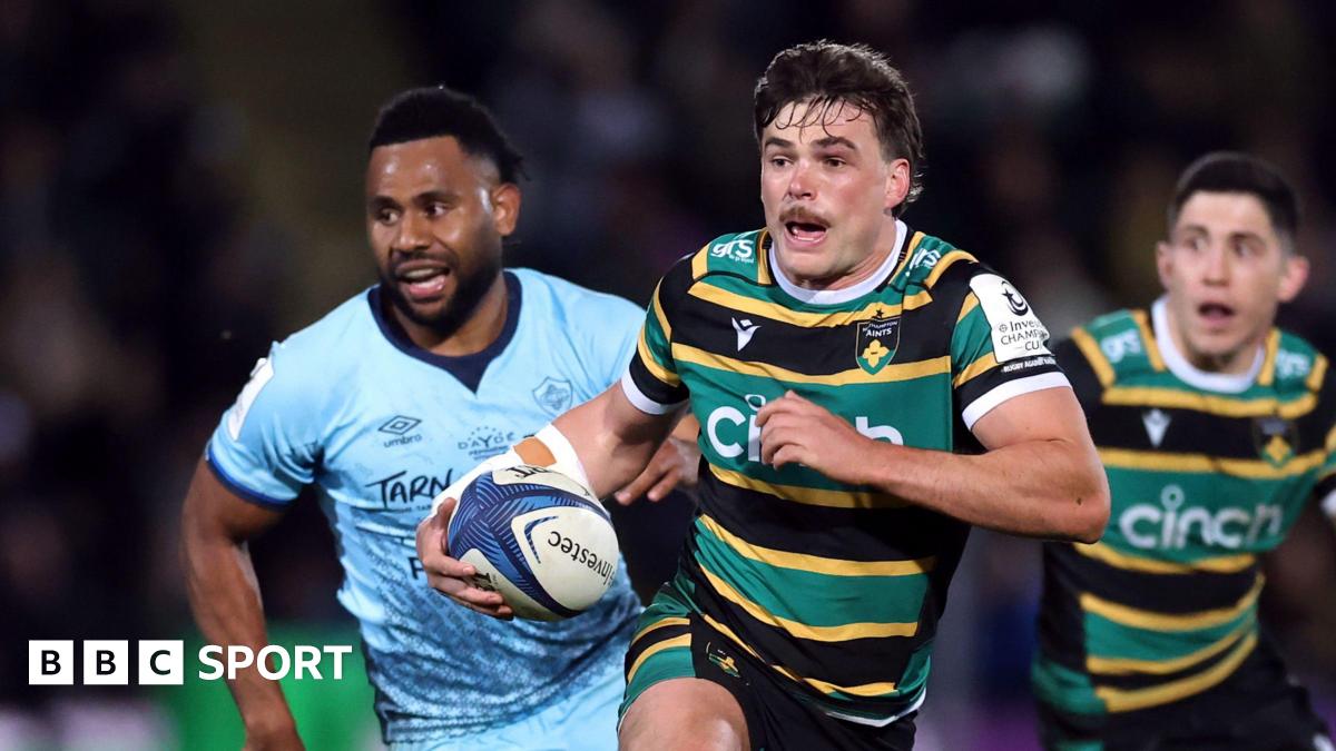 Investec Champions Cup: Northampton 49-41 Castres - Saints reach quarter-final