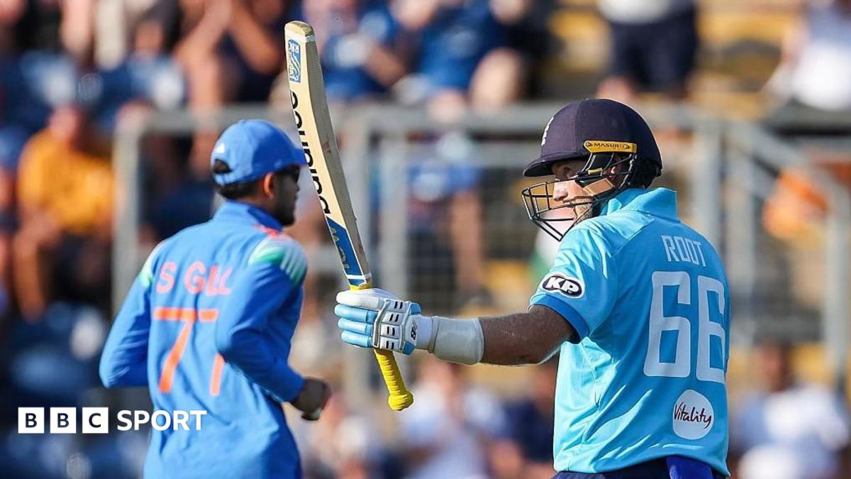 India vs England: Joe Root hits 99 not out as hosts level one-day international series