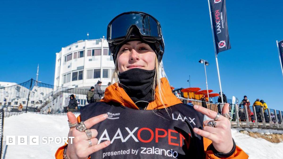 Teenager Brookes wins World Cup snowboard title for GB