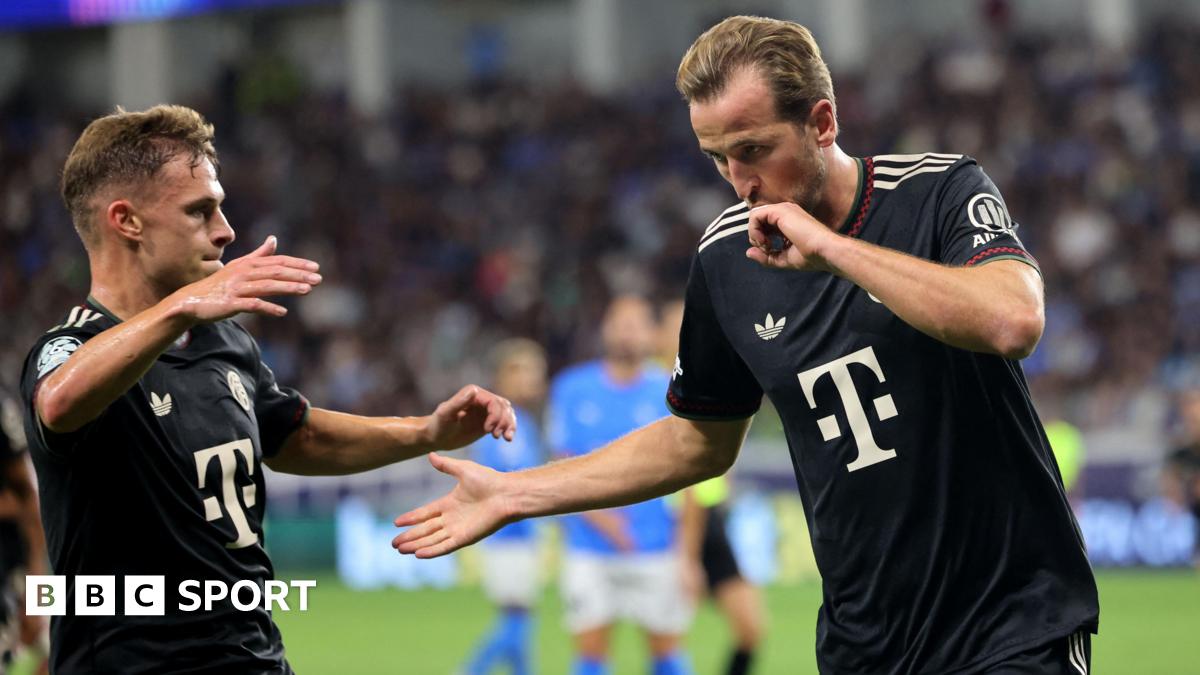 Bayern players celebrating
