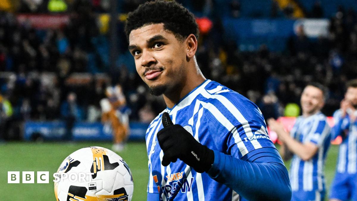 Kilmarnock Tyreece JohnJules emotional after hattrick BBC Sport