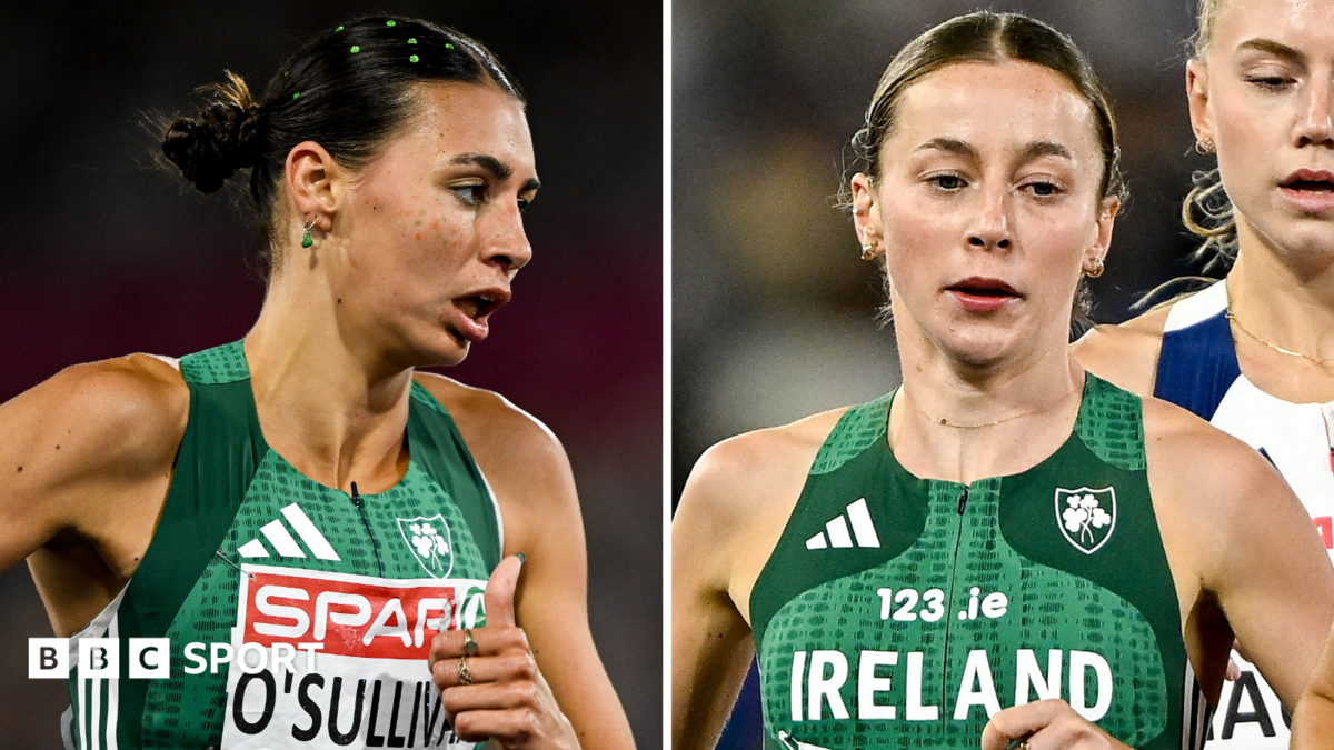 European Athletics Championships: Sarah Healy and Sophie O'Sullivan finish in top eight of 1500m final