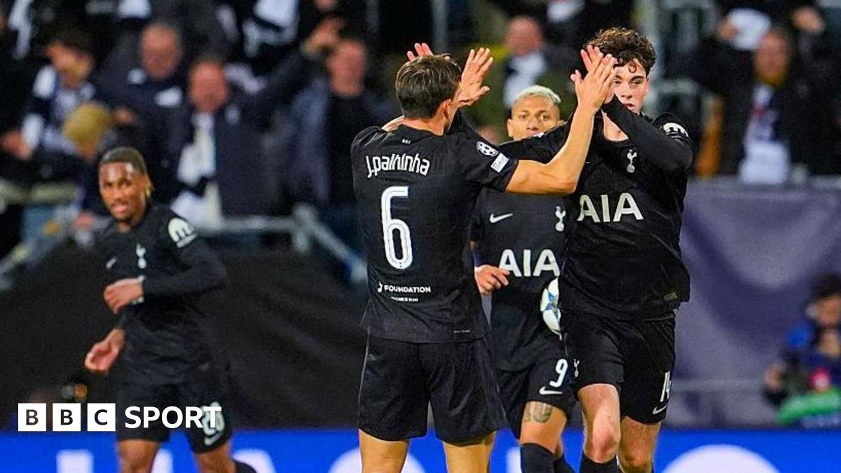 Tottenham salvage 2-2 Champions League draw at Bodo/Glimt after comeback