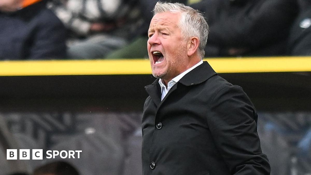 Sheff Utd boss Wilder charged after kicking ball at fan