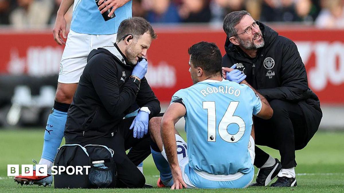 Manchester City's Rodri ruled out of Spain's 2026 World Cup qualifiers due to injury