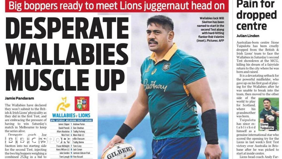 British Irish Lions Prepare Second Test Against Australia in Melbourne