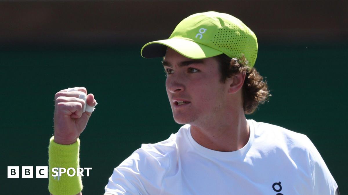 Indian Wells: Jacob Fearnley loses to Joao Fonseca before Emma Raducanu’s return