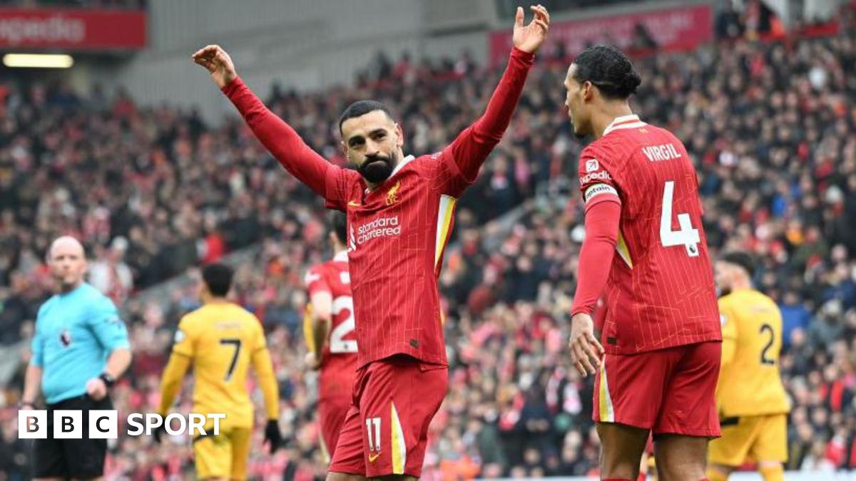 Liverpool defeats Wolves 2-1, maintains seven-point Premier League lead