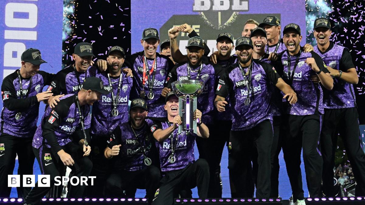 Owen's 39-ball century leads Hobart to Big Bash title