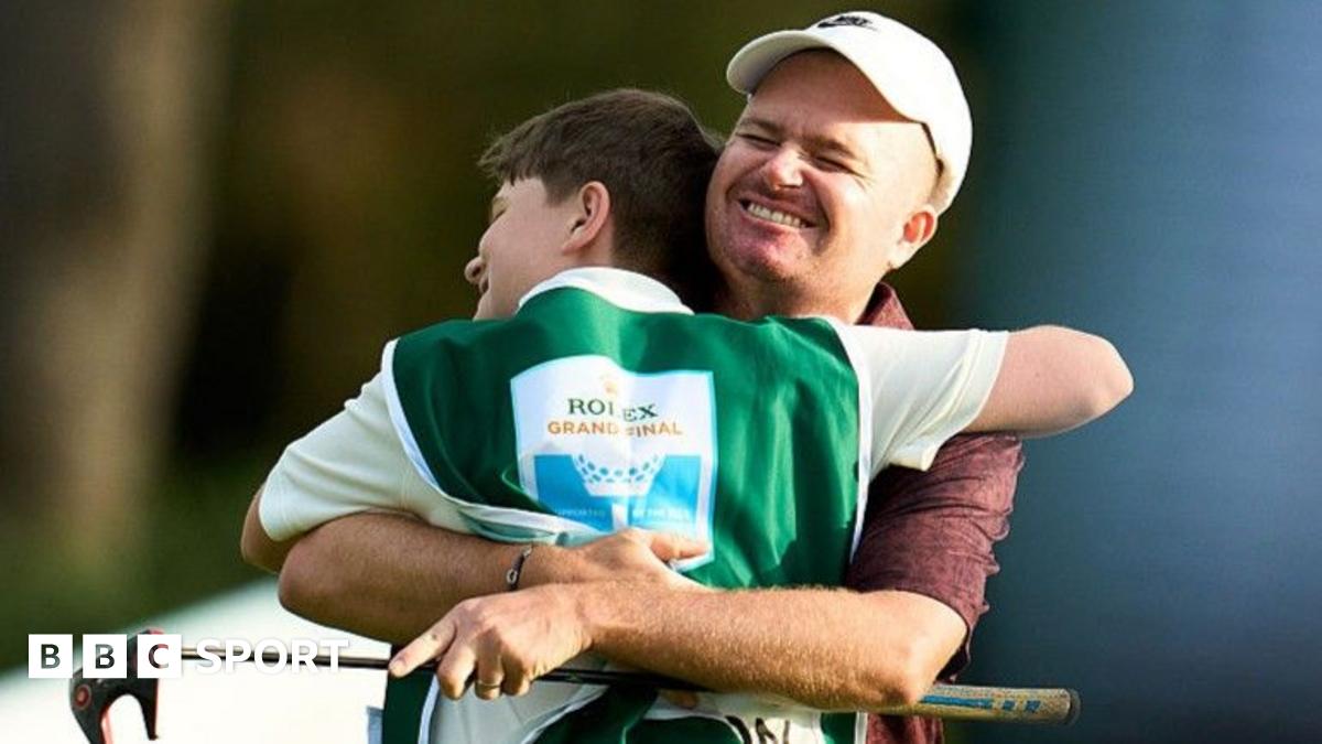 Morrison seals Tour return with son, 13, as caddie