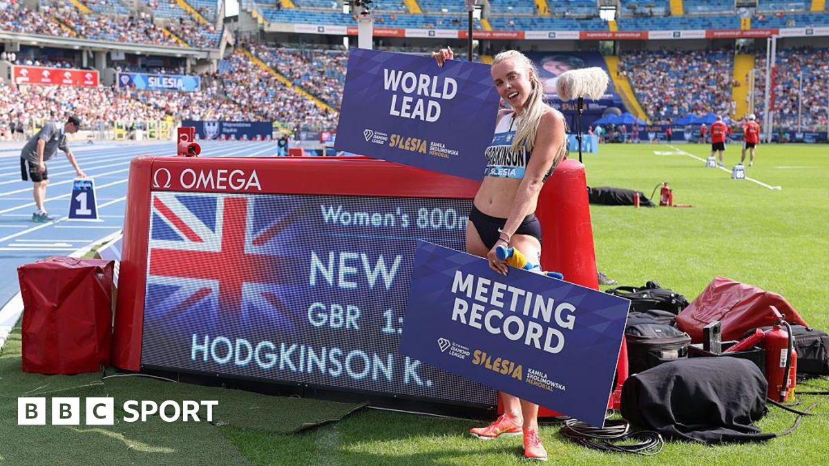 Hodgkinson runs world lead in first race since Olympics