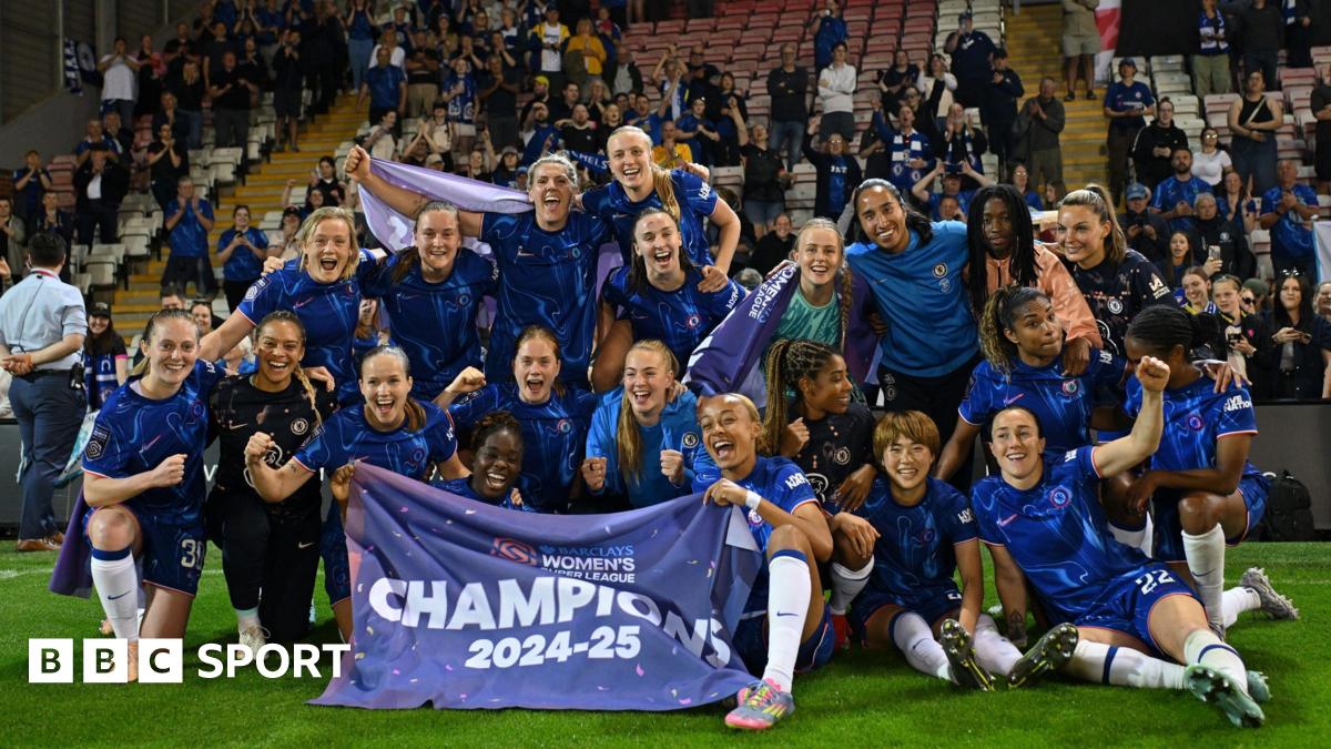 The numbers behind Chelsea's latest WSL title