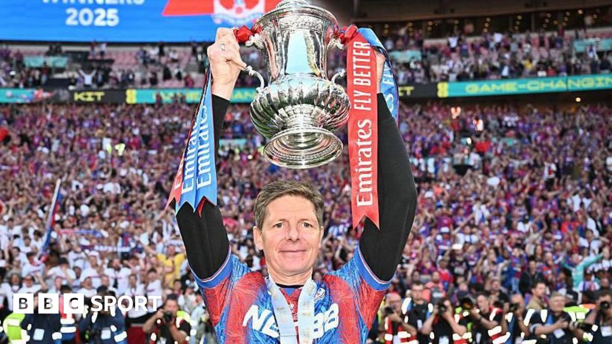 Palace's Glasner '100% committed' after FA Cup win