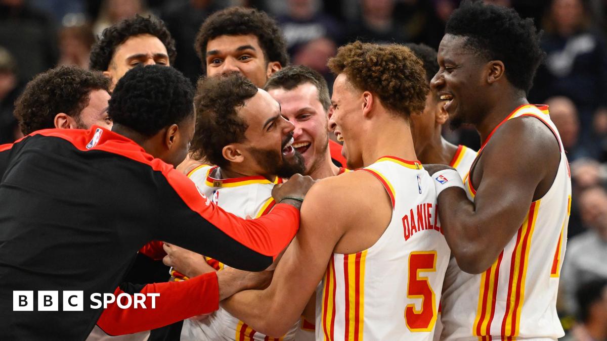 NBA: Trae Young's buzzer-beater seals win for Atlanta Hawks against Utah Jazz