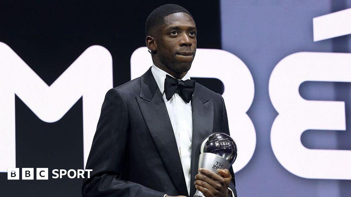 Dembele wins Fifa Best men's player of the year