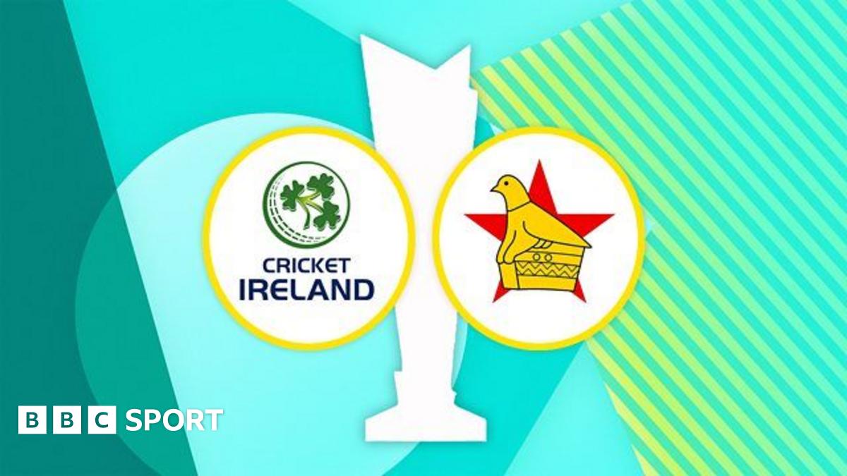 Ireland vs Zimbabwe BBC Sport 라이브 표지 이미지