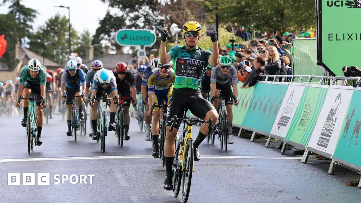 Kooij seals back-to-back Tour of Britain stage wins