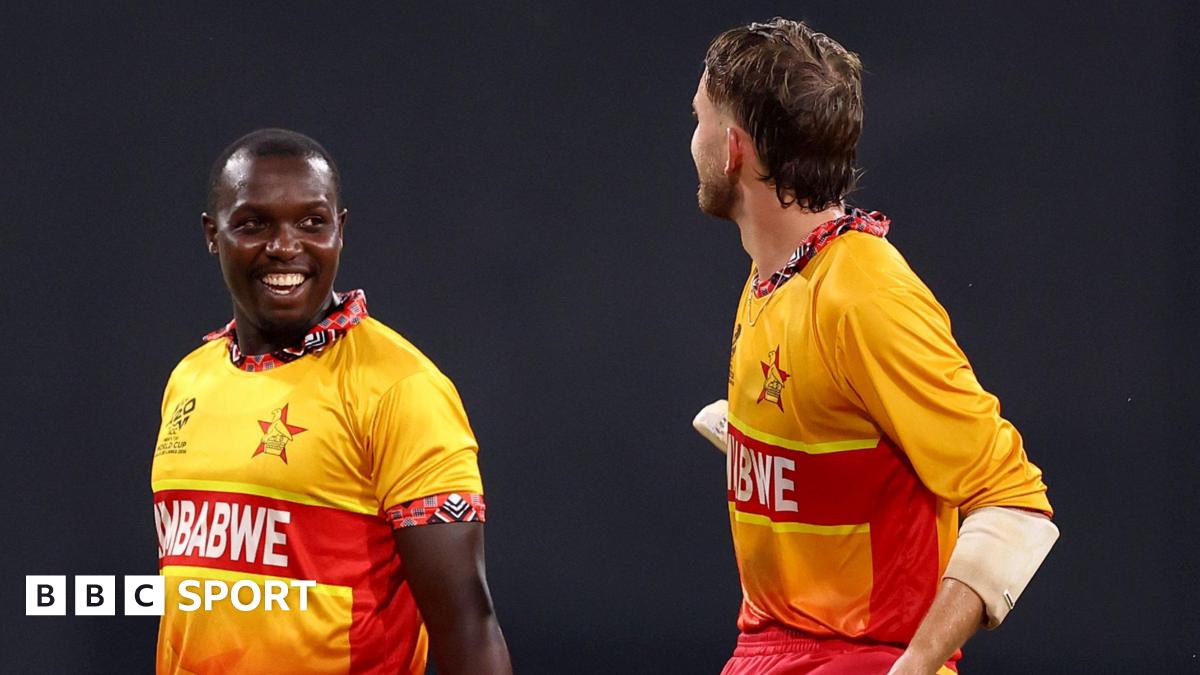 Zimbabwe stun Sri Lanka to finish top of Group B