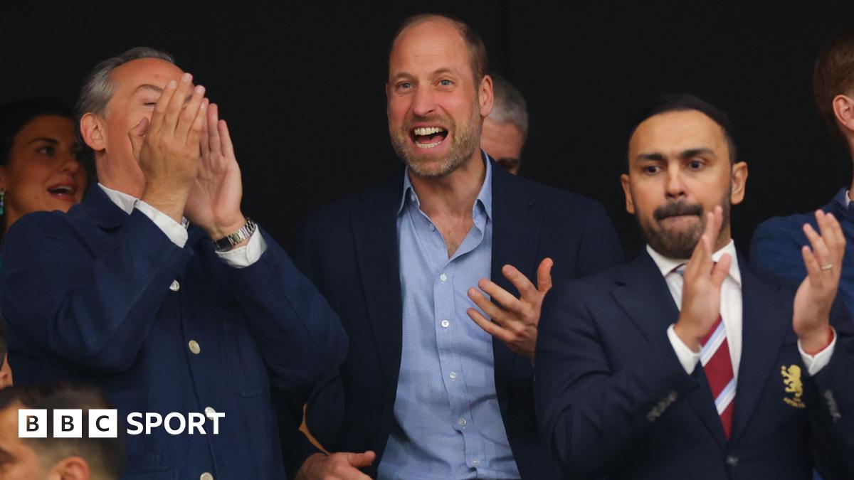 Why does Prince William support Aston Villa?