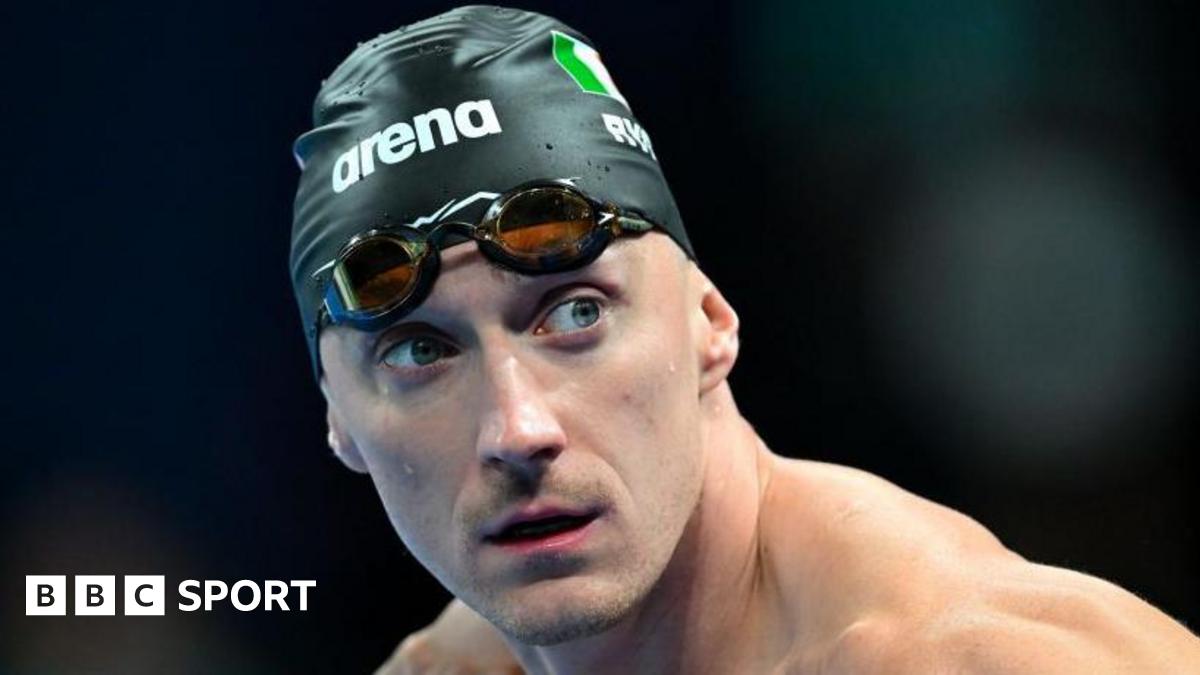 World Aquatics Swimming Championships: Ryan sets new Irish record as Hill fails to qualify