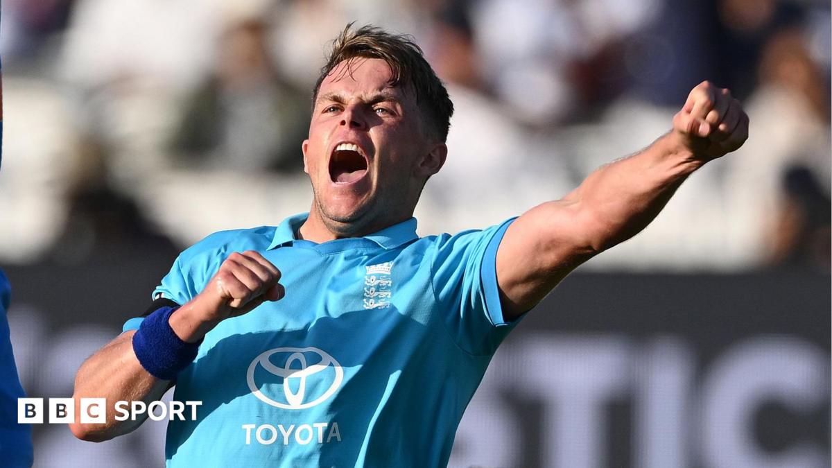 England players during the ODI match against India at Lord's.