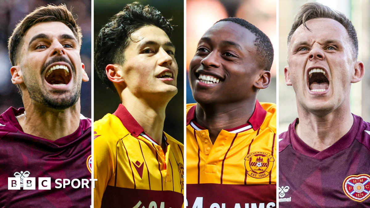 Claudio Braga, Elijah Just, Tawanda Maswanhise & Lawrence Shankland up for PFA Scotland player of the year award
