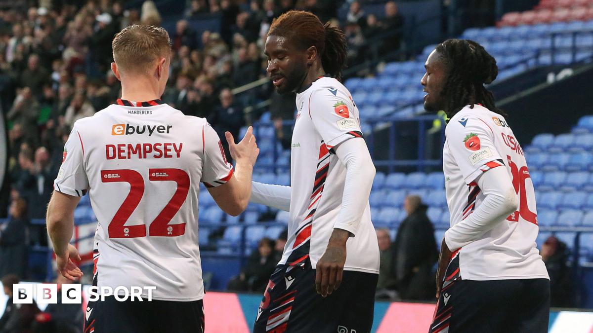 Bolton Wanderers 2-1 Huddersfield Town   BBC