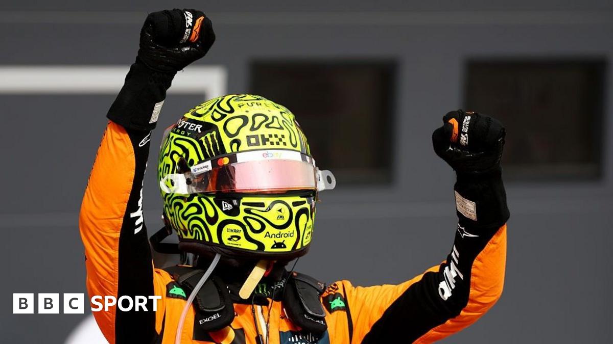 Hungarian Grand Prix: Lando Norris holds off late Piastri attack