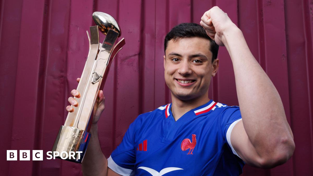 Six Nations: France star Louis Bielle-Biarrey wins 2026 Player of Championship award