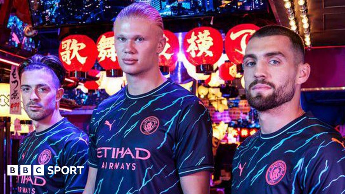 Man City Release New Third Kit For 2023 24 BBC Sport man-city-release-new-third-kit-for-2023-24-bbc-sport