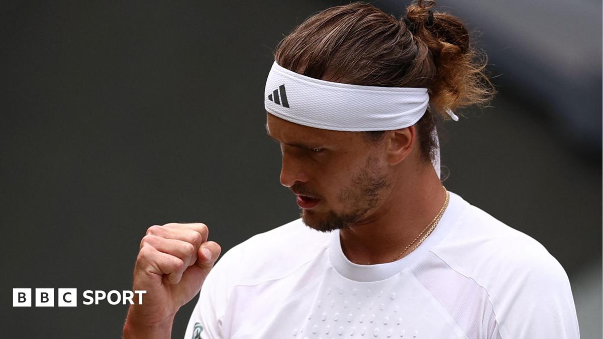 Watch Wimbledon semi-finals: GB's Fery in tight first set with Zverev