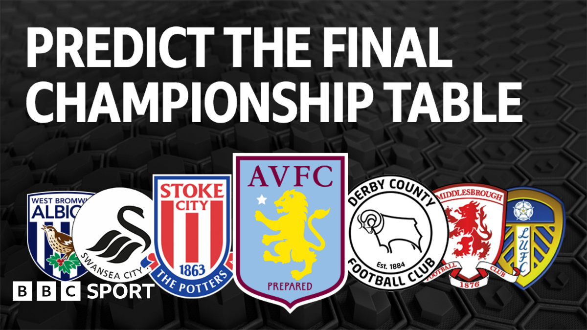 Bbc football tables championship clearance