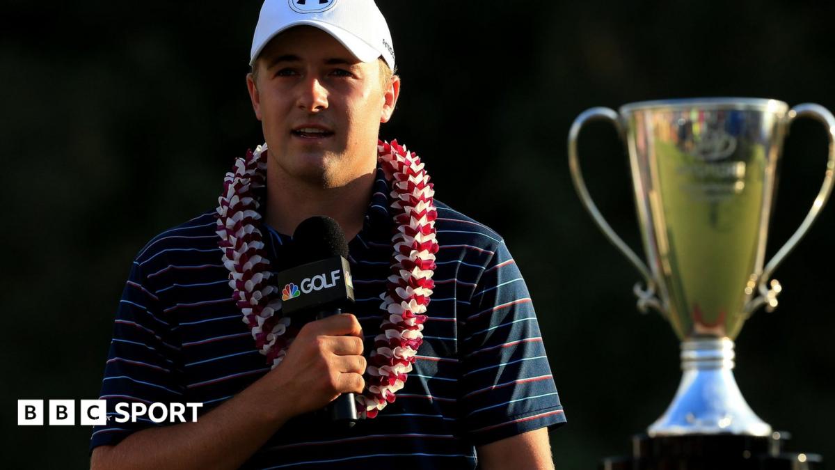 Jordan Spieth wins Tournament of Champions in Hawaii - BBC Sport
