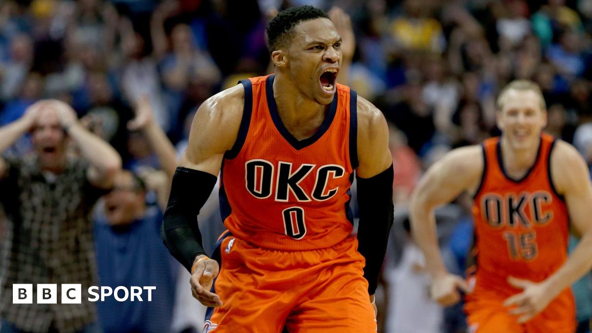 NBA Awards: OKC Thunder point guard Russell Westbrook named MVP