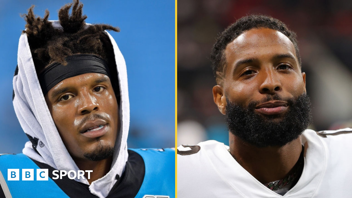 Cam Newton re-signs for Carolina Panthers, as Odell Beckham Jr joins Los  Angeles Rams - BBC Sport