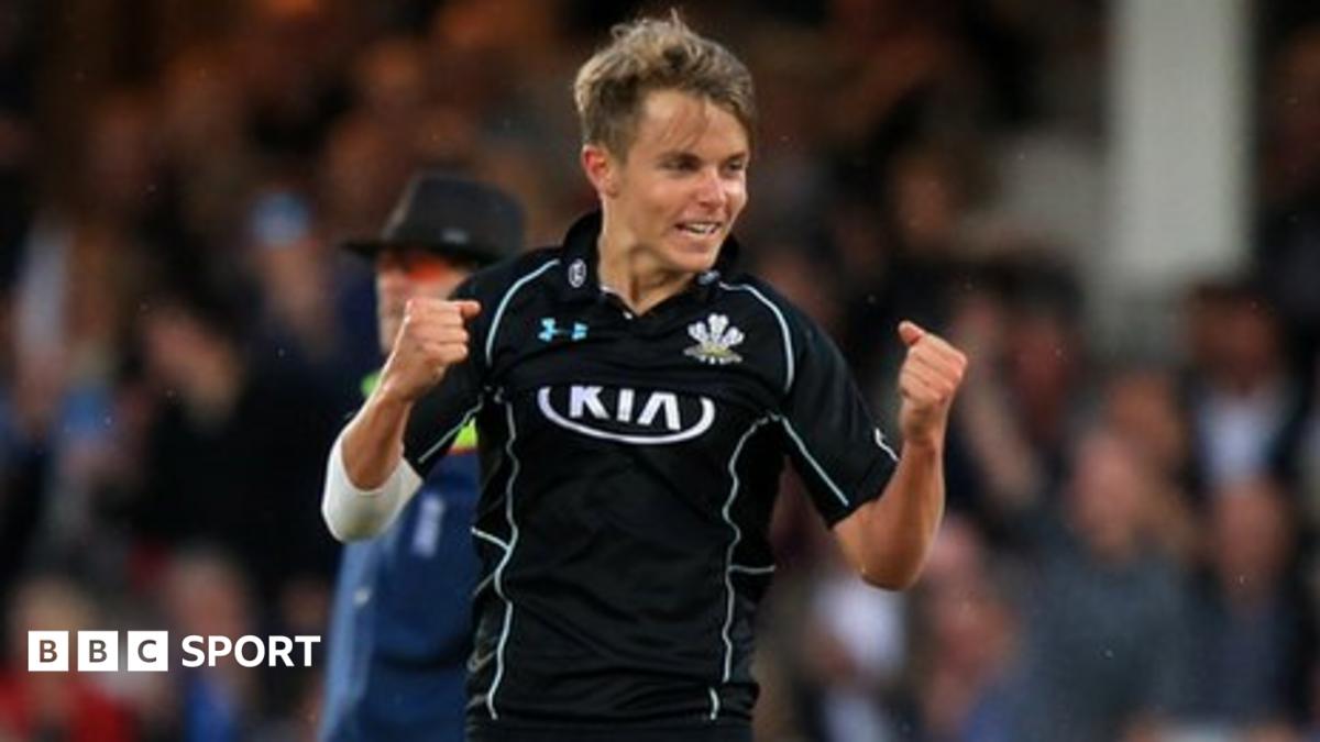 Sam Curran: Surrey all-rounder signs new contract until 2018 - BBC Sport
