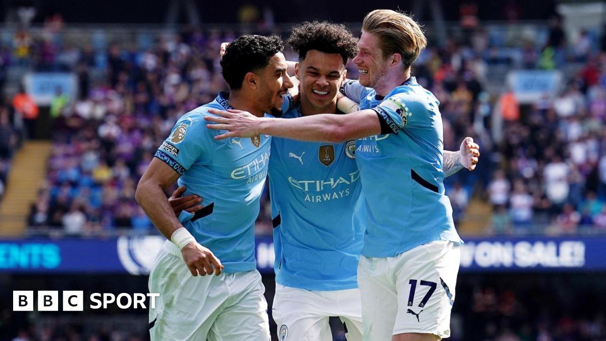 Premier League: Man City recover to thrash Palace, three games coming up