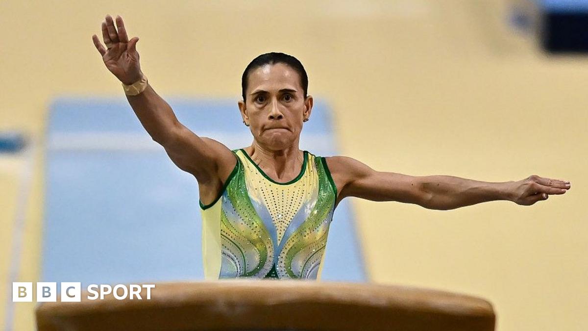 Olympic great Chusovitina, 50, wins World Challenge Cup silver