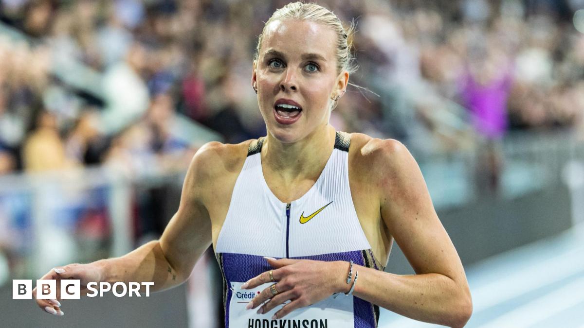 Hodgkinson smashes women's indoor 800m world record