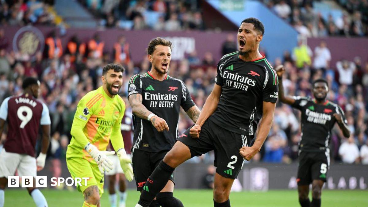 Aston Villa 0-2 Arsenal: Gunners win first two games stat - BBC Sport