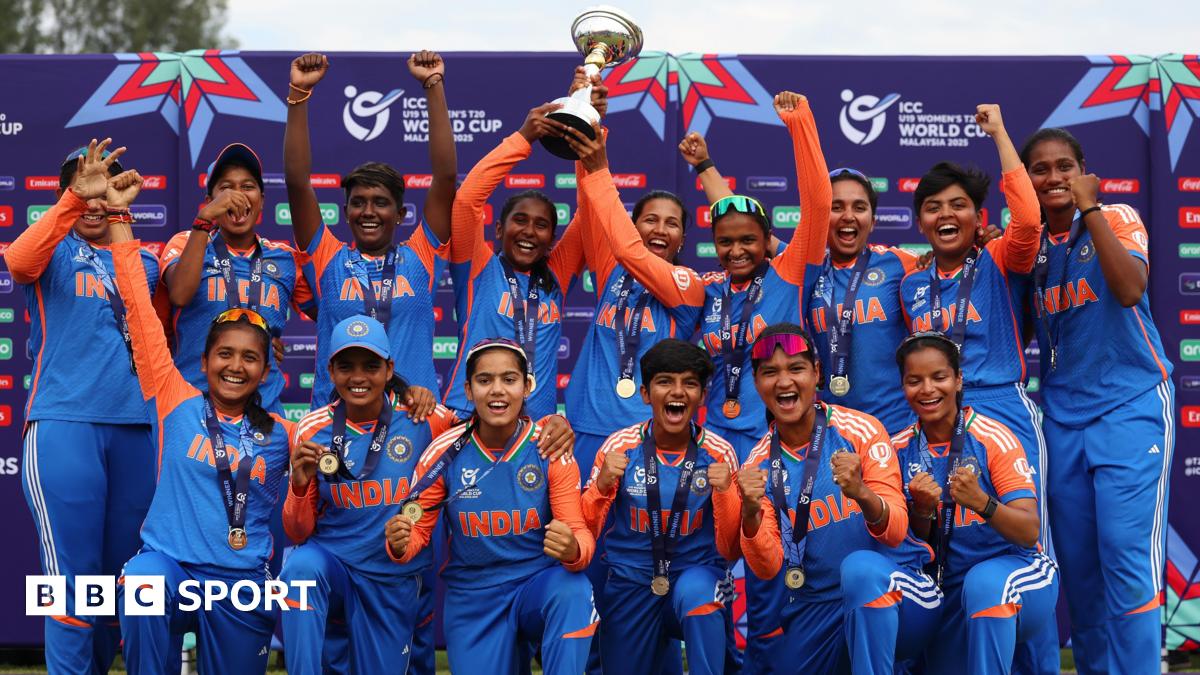 Women's Under-19 T20 World Cup final: India thrash South Africa to defend title