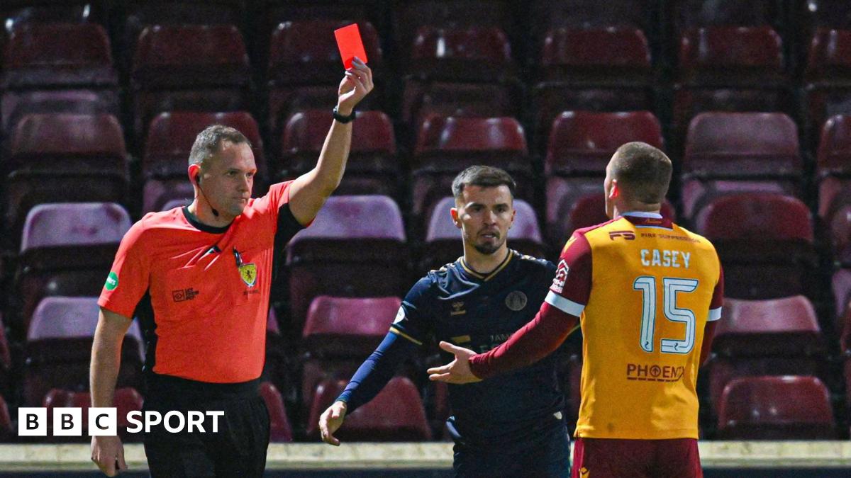 Motherwell Appeals Dan Casey Red Card Decision