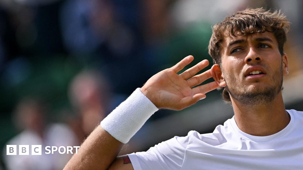 From playing for Roma to SW19 last eight - Cobolli aims to stun Djokovic