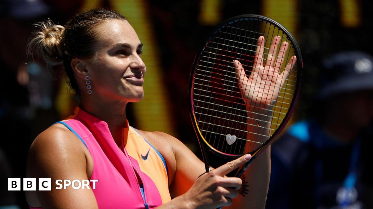 Sabalenka sets tie-break record to reach last eight