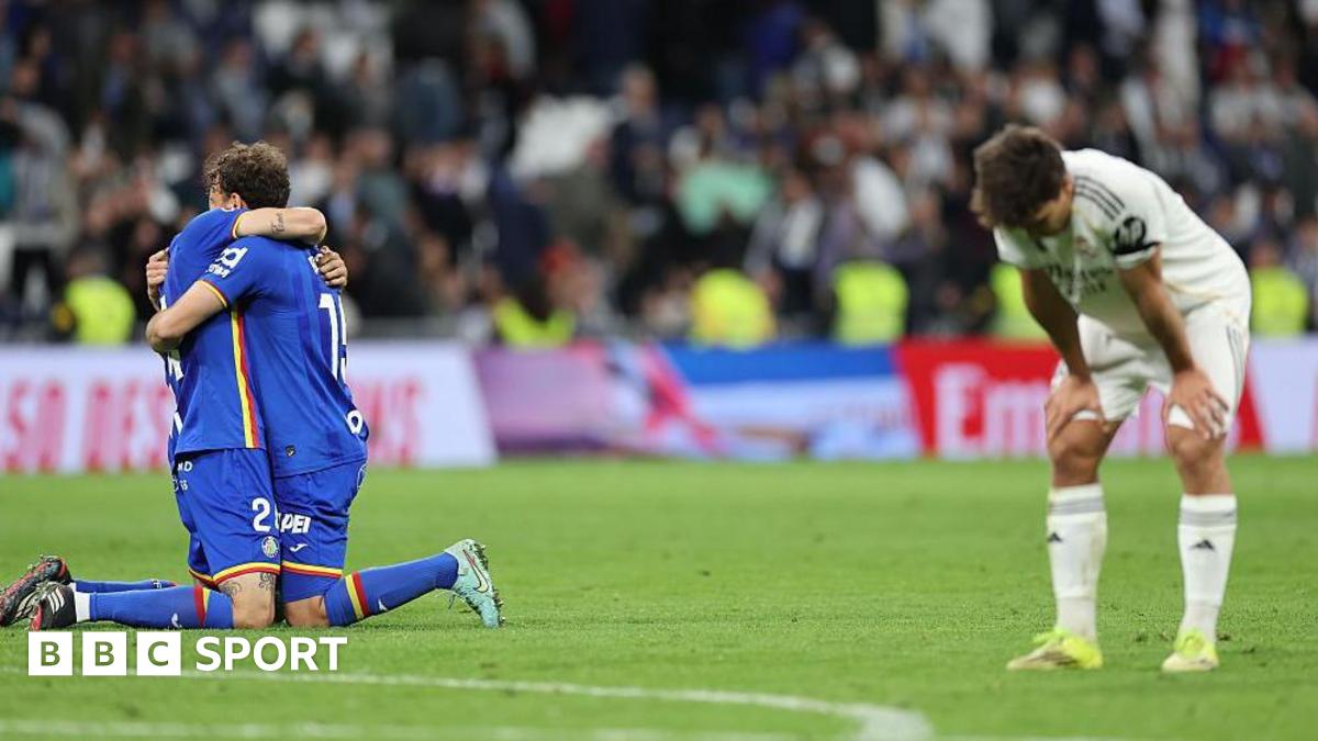 Mesmerizing Real Madrid 0-1 Getafe: Satriano's Spectacular Strike Hands Defeat To Madrid Abstract in 4K Mesmerizing Real Madrid 0-1 Getafe: Satriano's Spectacular Strike Hands Defeat To Madrid Abstract in 4K