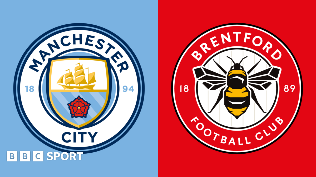 BBC Sport 맨체스터 시티 vs 브렌트퍼드 라이브 텍스트 이미지