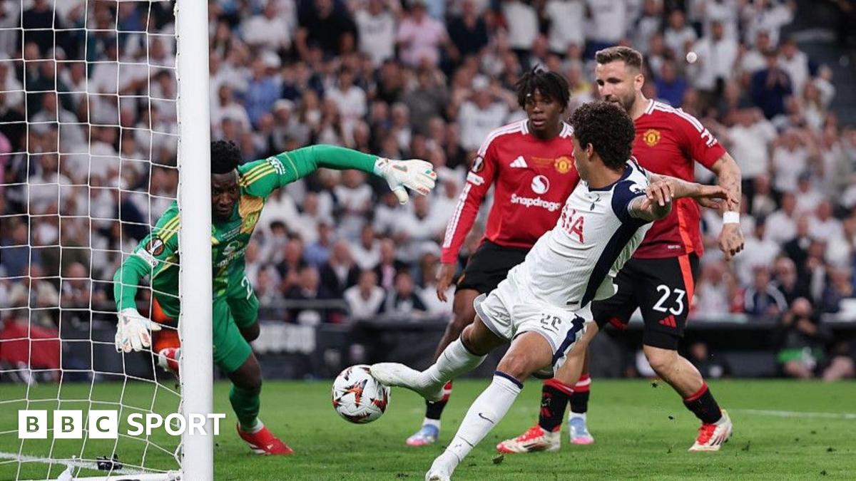 Europa League final: Tottenham beat Man Utd to win first trophy since 2008