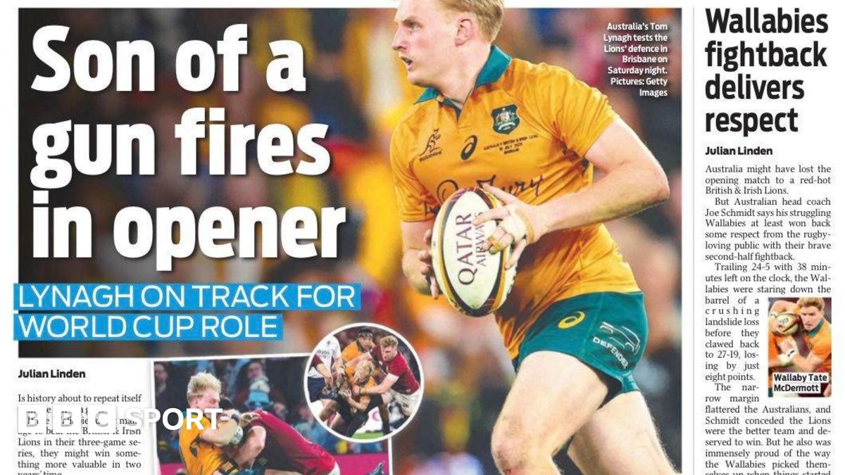 British and Irish Lions Win First Test Against Australia in Brisbane