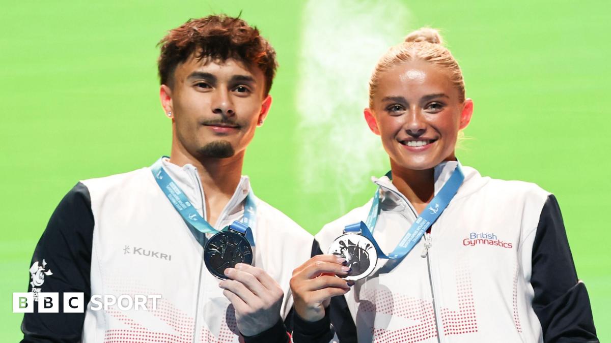 GB's Jarman & Evans win silver in mixed team event